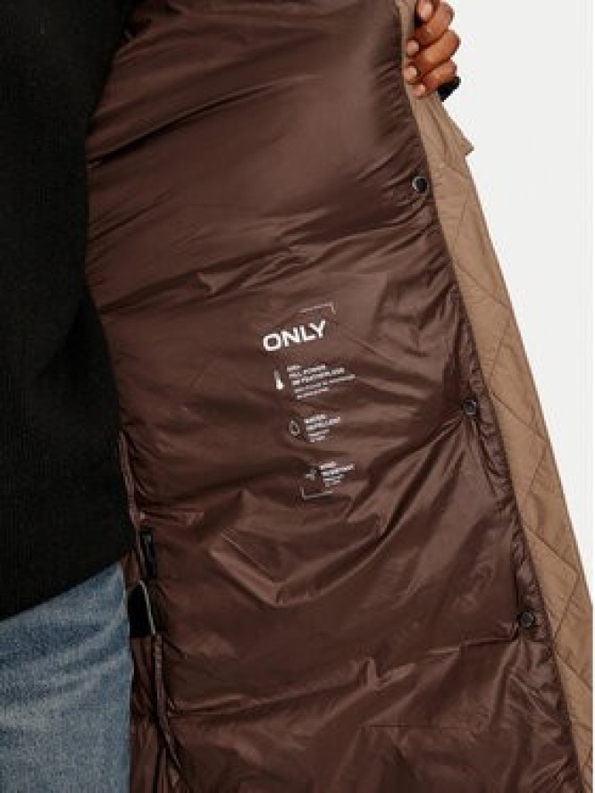 ONLY Kurtka zimowa 15287913 Brązowy Regular Fit