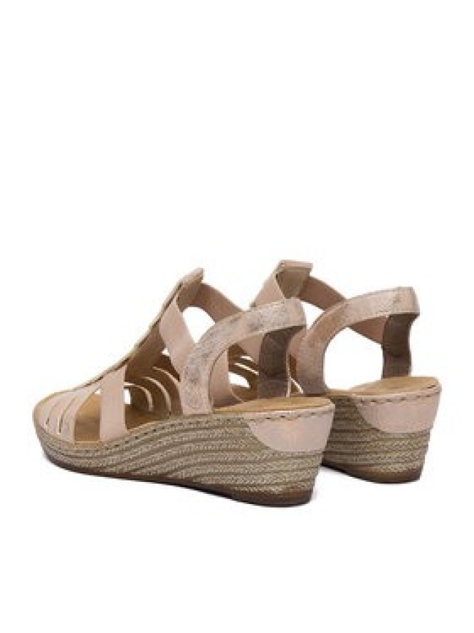 Rieker Sandały CEO-62436-31 Różowy