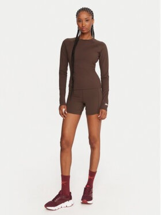 Reebok Koszulka techniczna Reebok X Ewa Chodakowska RK25316CCW Brązowy Slim Fit