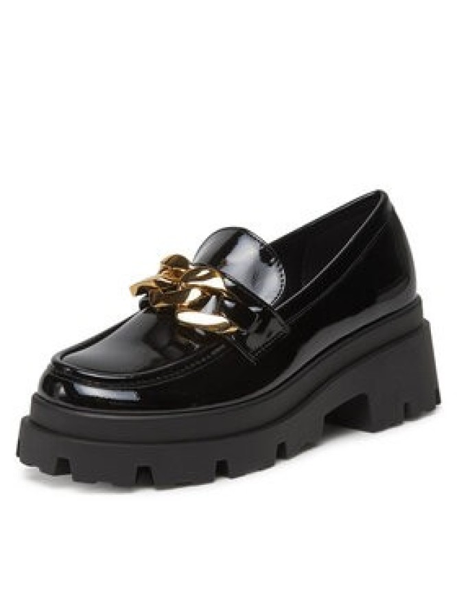 DeeZee Loafersy 8-409-1 Czarny