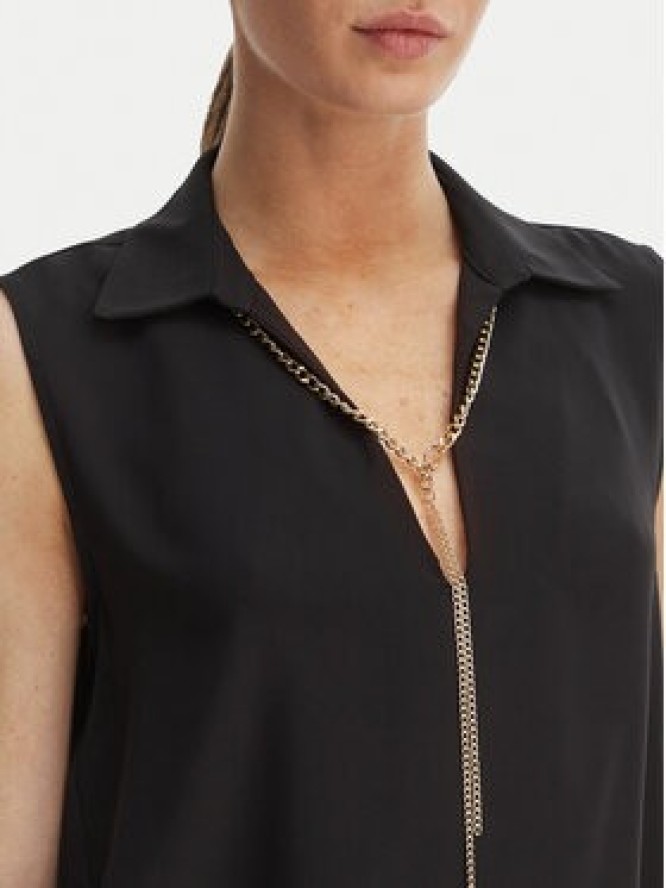 Rinascimento Bluzka CFC0127446003 Czarny Regular Fit