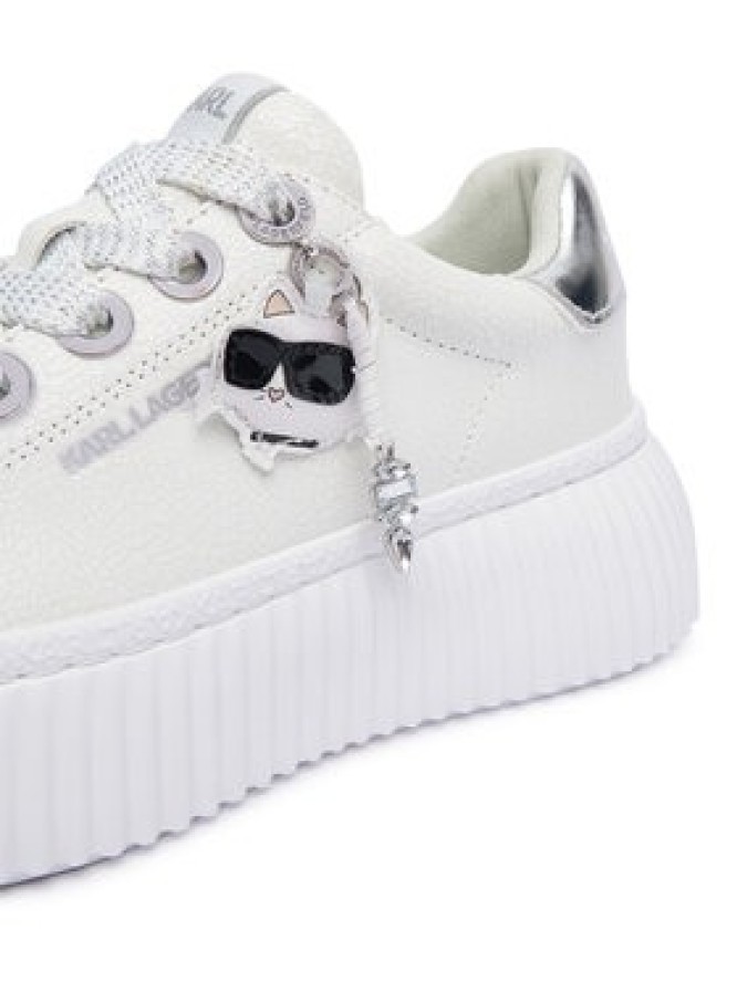 KARL LAGERFELD Sneakersy KL42376C Biały
