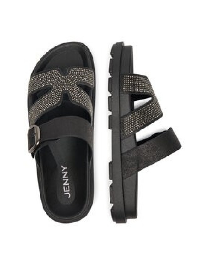 JENNY Klapki L06062024 Czarny