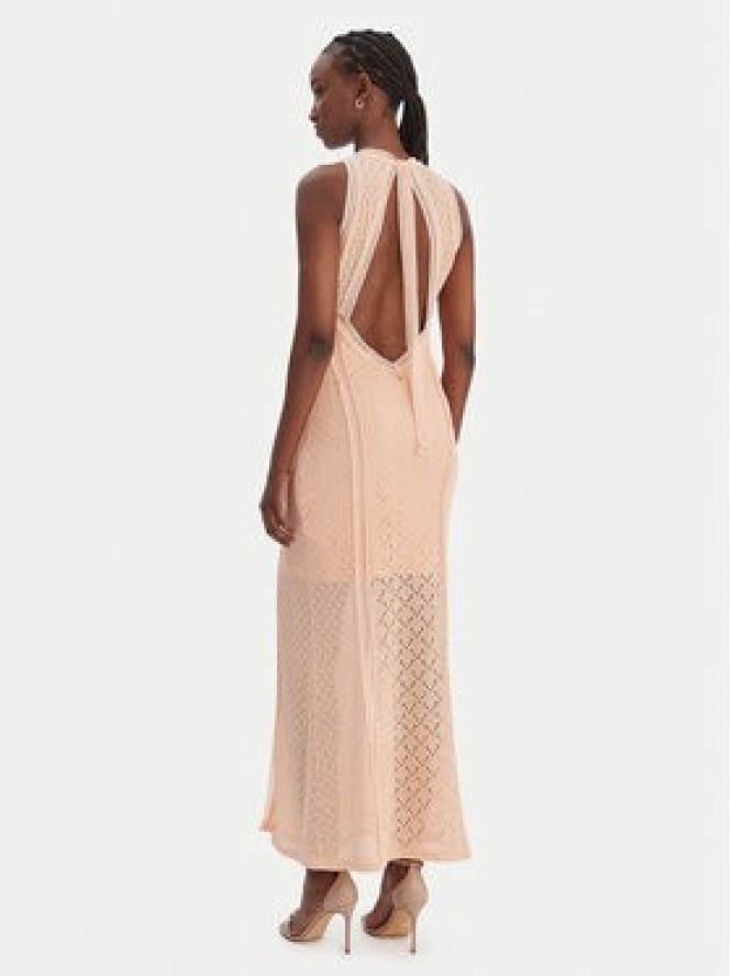 Guess Sukienka letnia W6GK16 K2953 Pomarańczowy Slim Fit