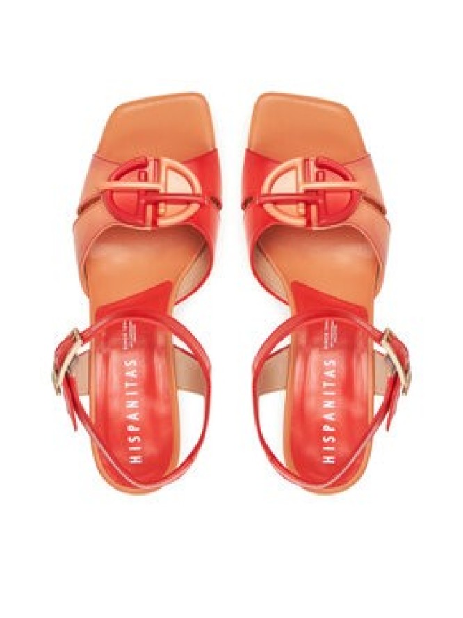 Hispanitas Sandały Danielle HV253880 Koralowy