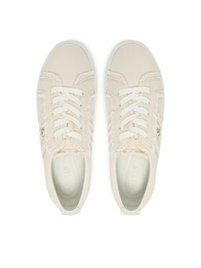 LAUREN RALPH LAUREN Sneakersy Janson Fray 802967040001 Écru