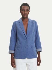 Olsen Marynarka 15001615 Niebieski Regular Fit
