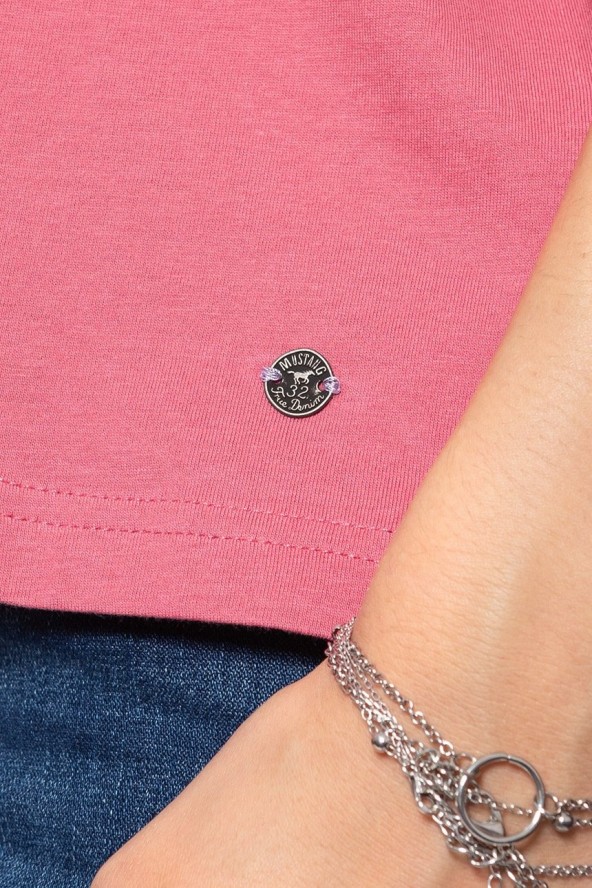 MUSTANG T SHIRT DAMSKI Alina C Ruffle 1009446 8271