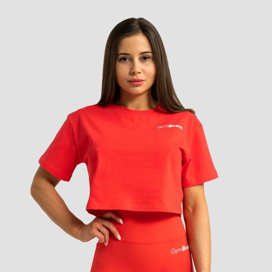 Koszulka damska fitness krótka luźna Limitless