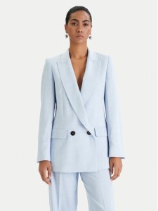 Marella Marynarka Canzone 2613041151 Błękitny Regular Fit