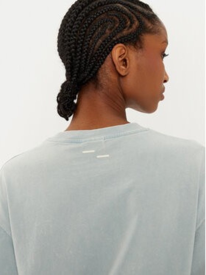 Filling Pieces T-Shirt Unisex 7441378 Zielony Boxy Fit