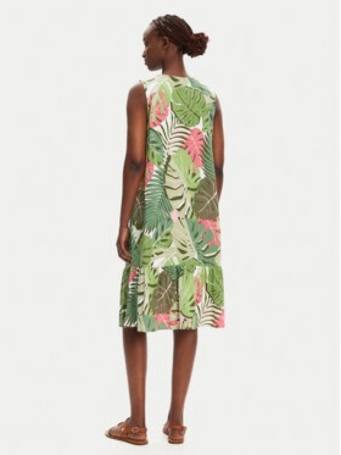 Olsen Sukienka letnia 13002032 Zielony Regular Fit