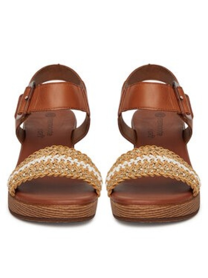 Remonte Sandały D0N58-22 Brązowy