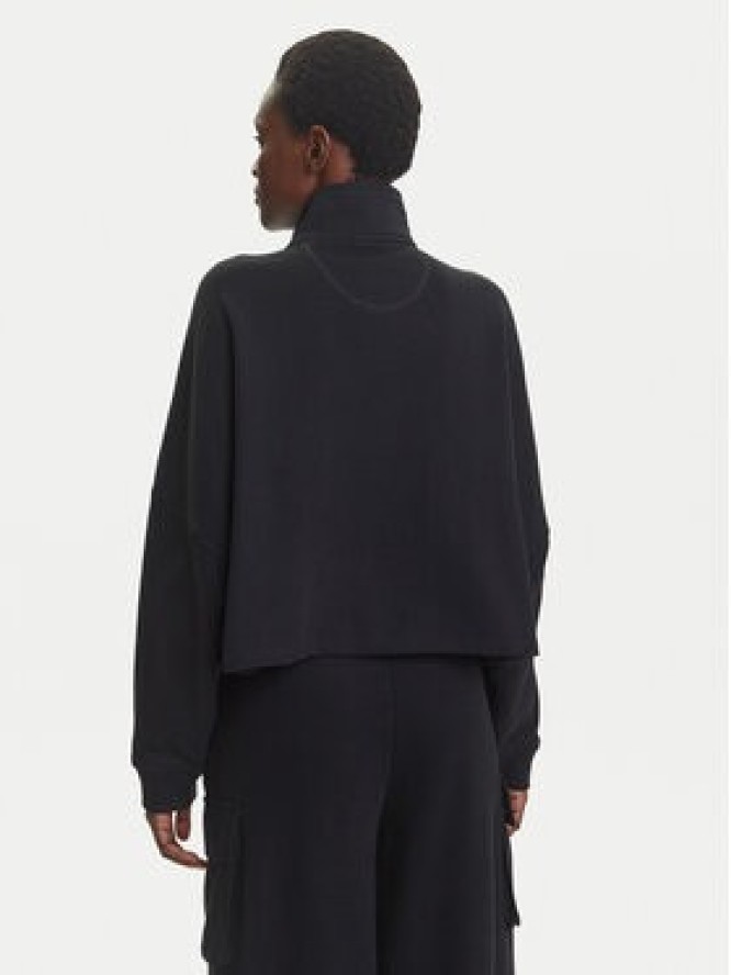 adidas Bluza Essentials French Terry IW5726 Czarny Oversize