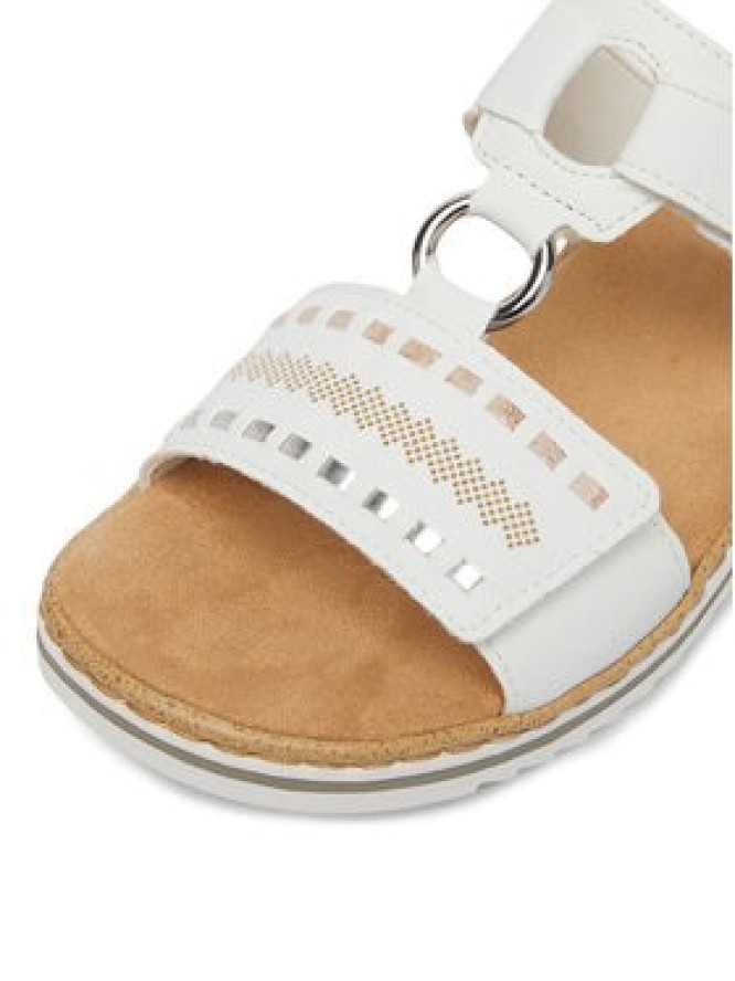 Rieker Klapki CEO-V0636-80 Biały