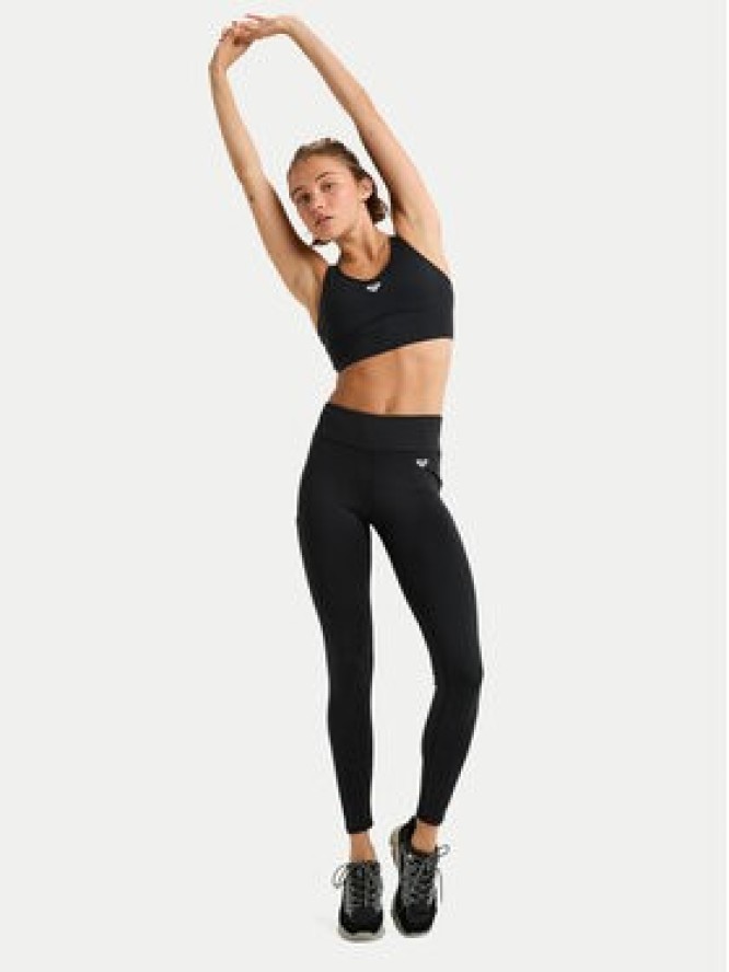 Roxy Legginsy Waves Of Warmth ERJNP03671 Czarny Slim Fit