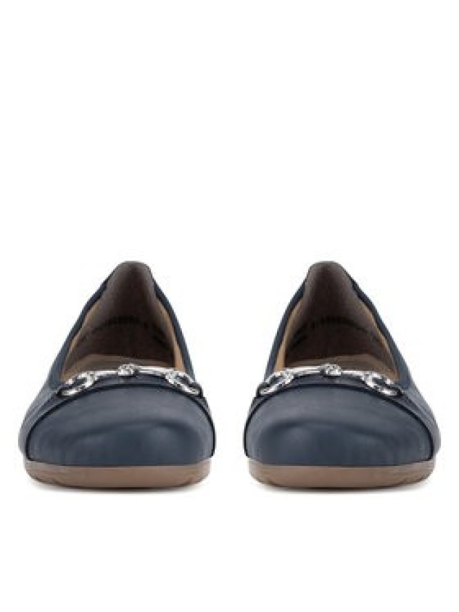 Rieker Baleriny L9360-14 Granatowy