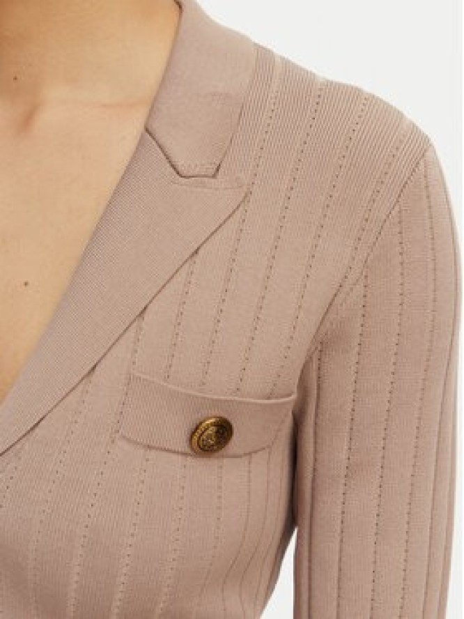 Guess Kardigan W5YR11 Z0130 Beżowy Regular Fit