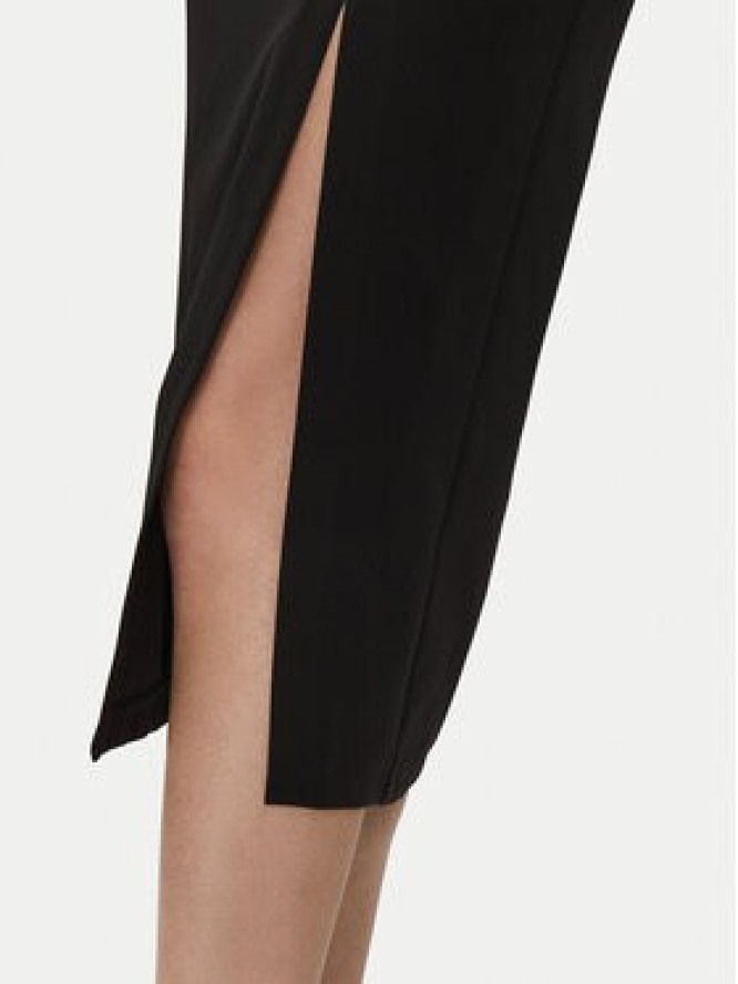 Rinascimento Sukienka koktajlowa CFC0122399003 Czarny Regular Fit