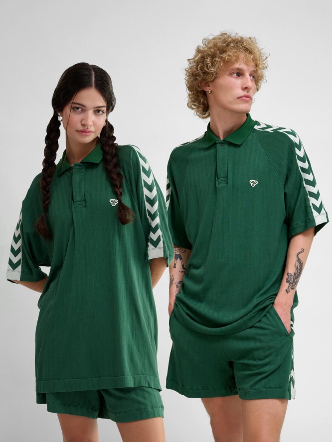 Luźna koszulka polo Hummel Archive