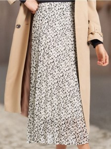 Spódnica midi - wielobarwny