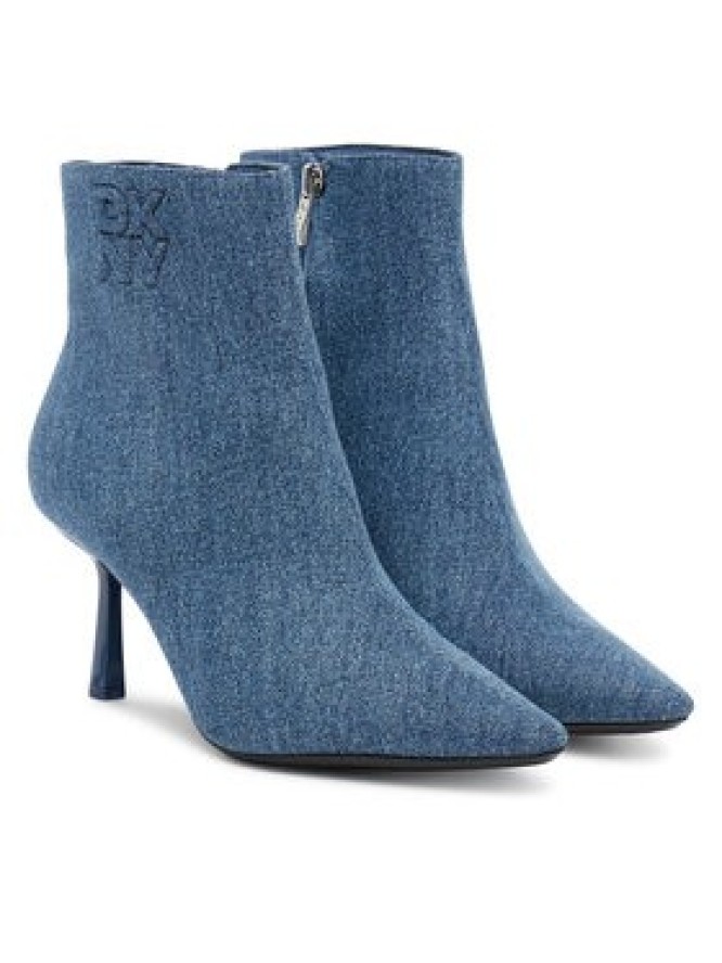 DKNY Botki K3522709 Niebieski
