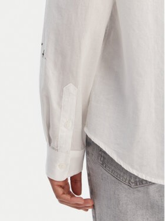 Desigual Koszula 26SWCW09 Biały Regular Fit