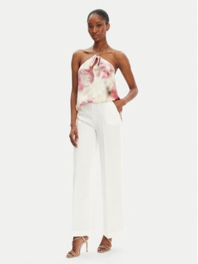 Marciano Guess Spodnie materiałowe 5RGB02 7115A Écru Regular Fit