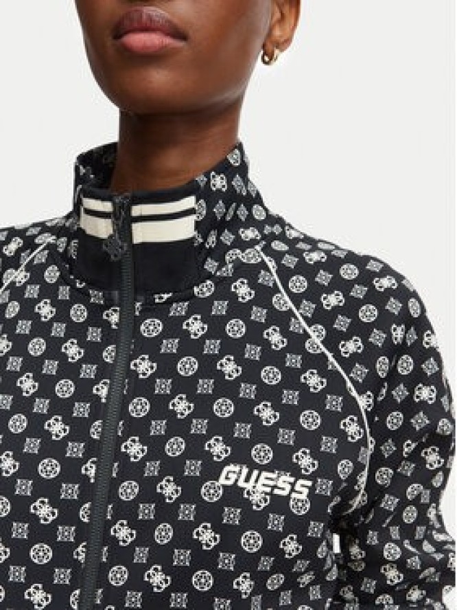 Guess Bluza V5YQ03 KB212 Czarny Regular Fit