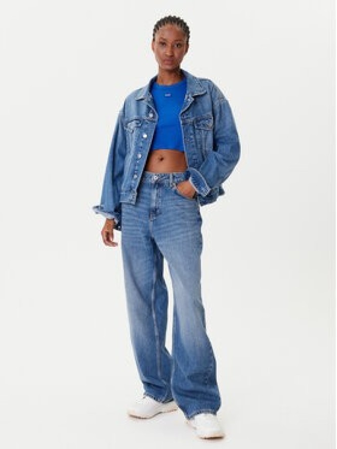 HUGO Jeansy Leni_B 50546357 Niebieski Loose Fit