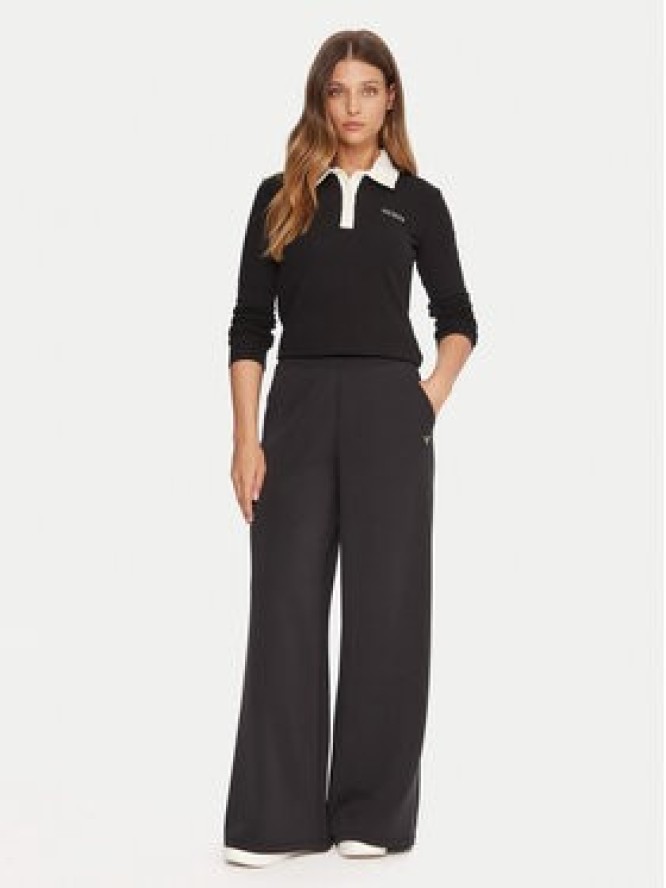 Guess Polo V5BP12 K1891 Czarny Regular Fit