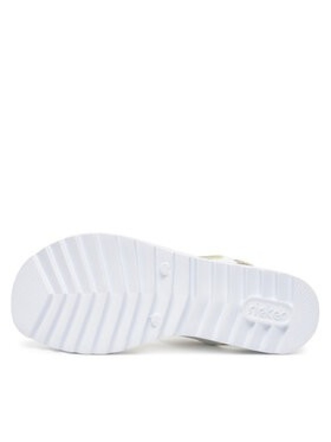 Rieker Sandały V4475-80 Biały