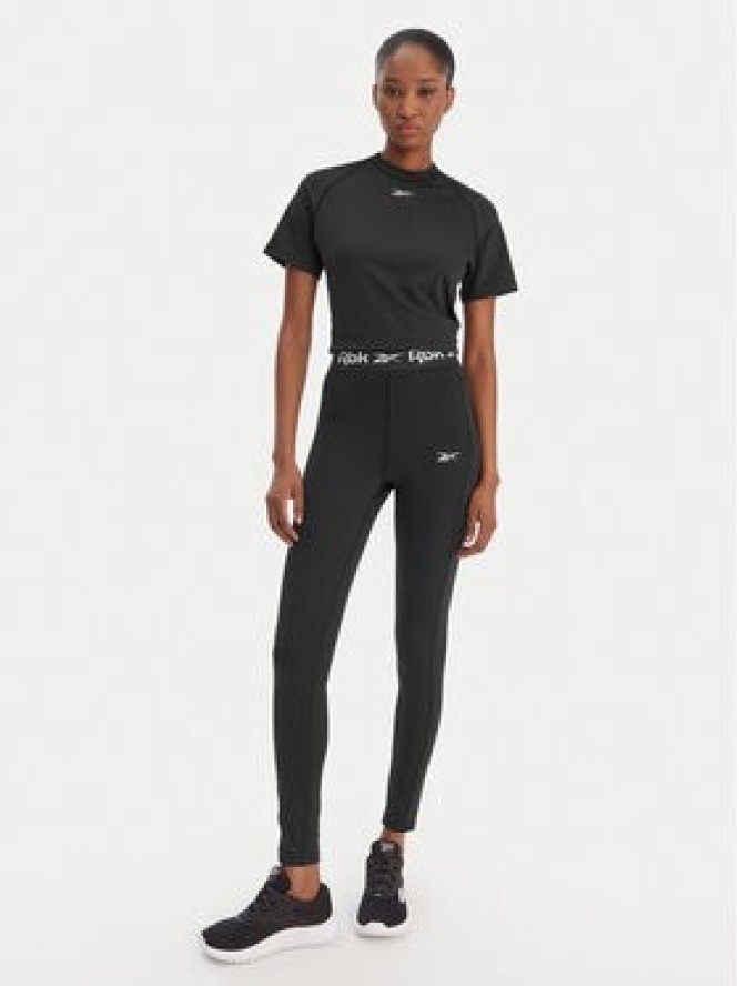 Reebok Legginsy RK25606CCW Czarny Slim Fit