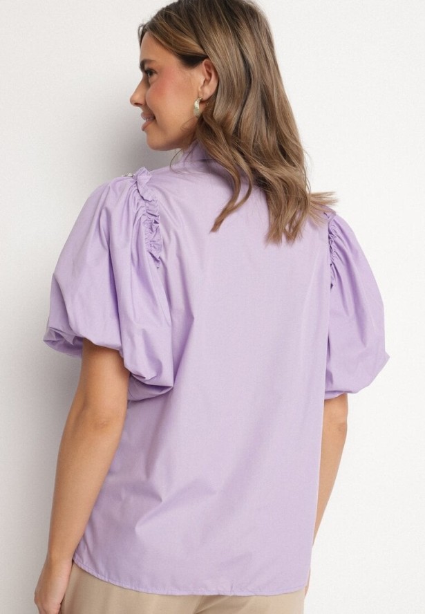 Fioletowa Koszula Caneope