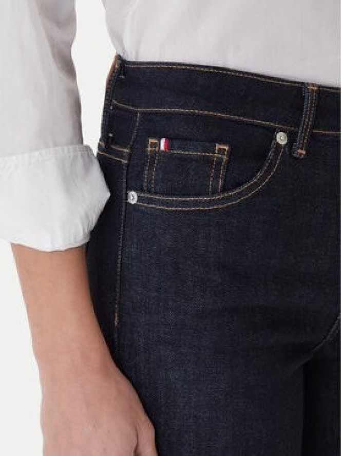 Tommy Hilfiger Jeansy WW0WW46807 Granatowy Bootcut Fit