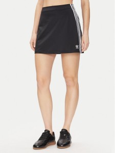 adidas Spódnica trapezowa adicolor 3-Stripes JD0281 Czarny Regular Fit