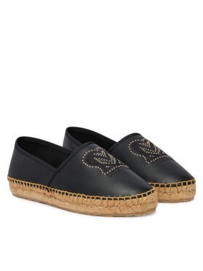 LOVE MOSCHINO Espadryle JA10532G0OIA0000 Czarny