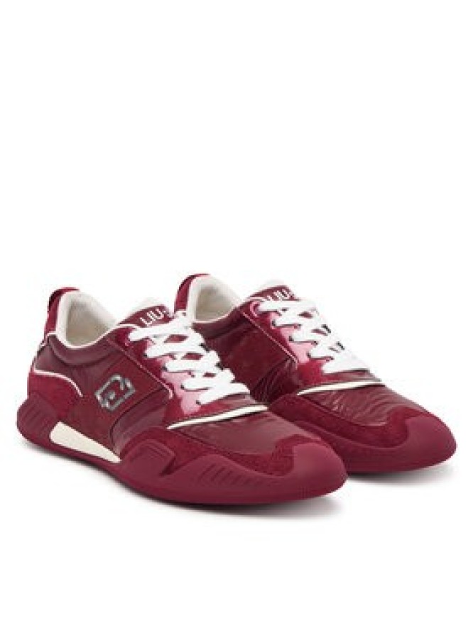 Liu Jo Sneakersy Blossom 02 BF6043 PX090 Bordowy