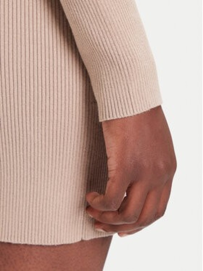 Calvin Klein Jeans Sukienka codzienna LV047D308G Beżowy Slim Fit