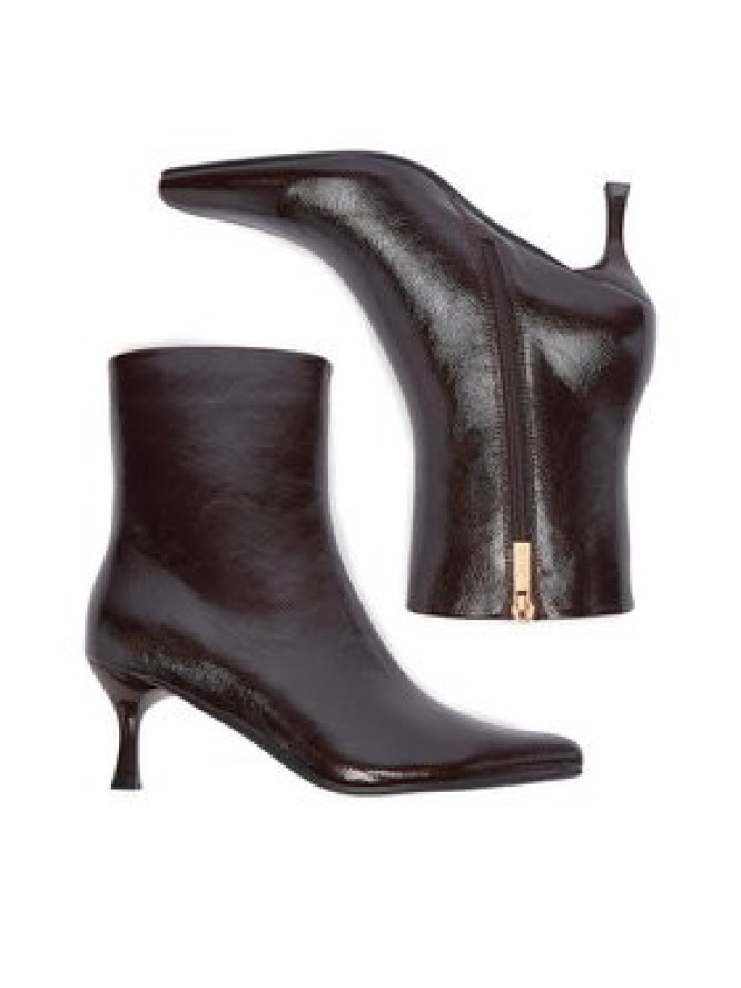 DeeZee Botki CEO-CC2581 Bordowy