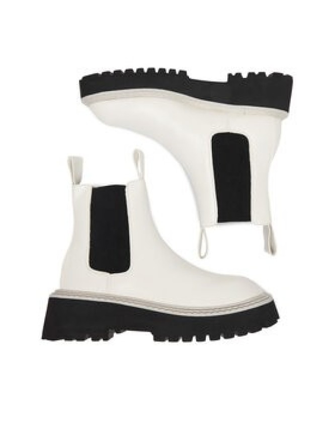 DeeZee Sztyblety 88167 1-WHITE PU Biały