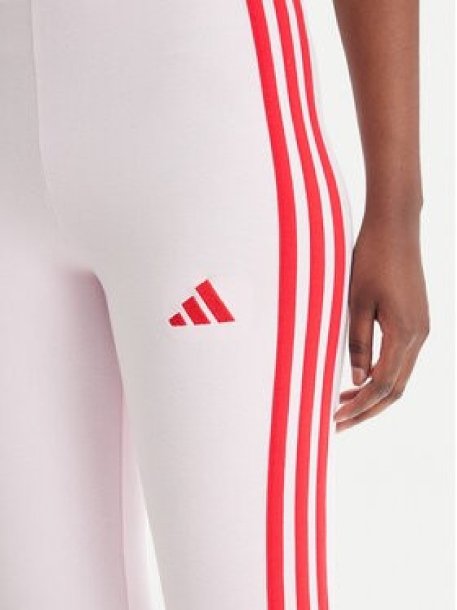 adidas Legginsy Essentials 3-Stripes KC5180 Różowy Slim Fit
