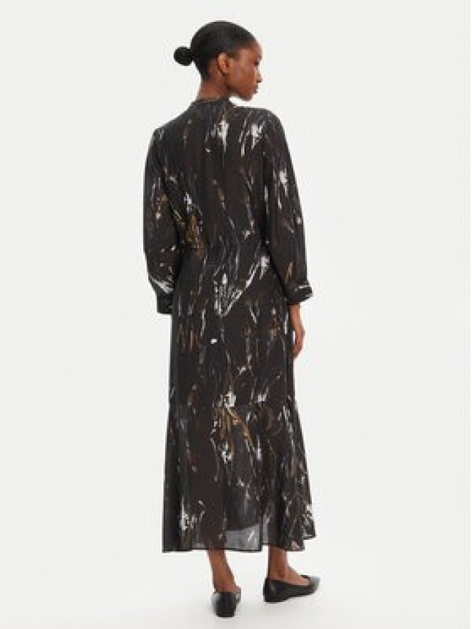 Munthe Sukienka koszulowa Portland 252132625220 Czarny Regular Fit