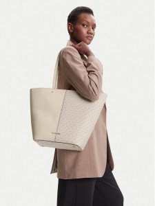 MICHAEL Michael Kors Torebka Flora 30T5GFFT3B Kremowy