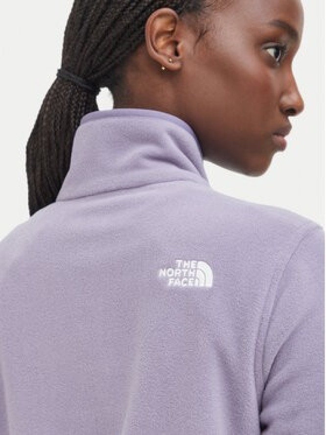 The North Face Polar Glacier NF0A8D2J Fioletowy Regular Fit