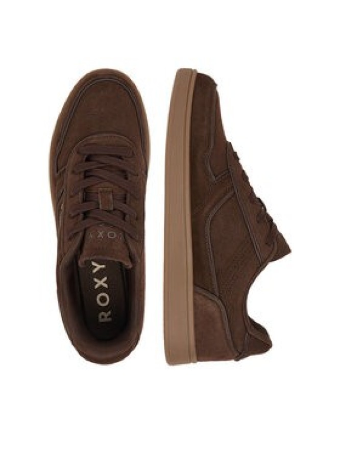 Roxy Sneakersy EOBR-RLY-2606 Brązowy ciemny