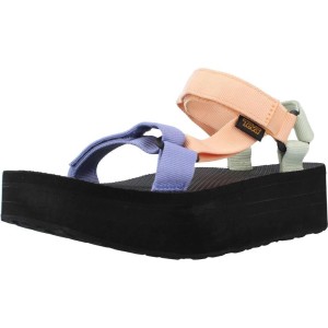 Sandały TEVA W FLATFORM UNIVERS Wielokolorowy