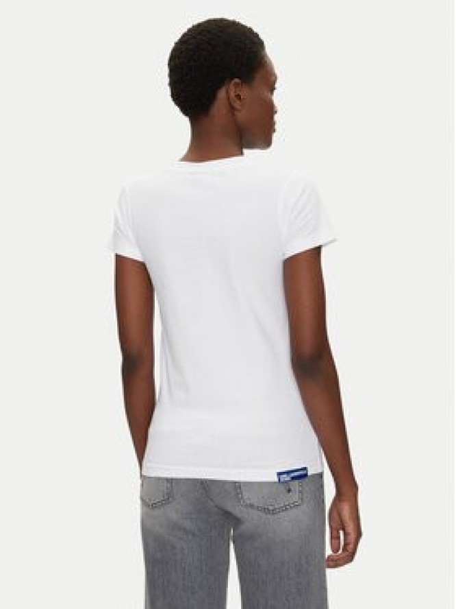 Karl Lagerfeld Jeans T-Shirt A2W17097 Biały Regular Fit