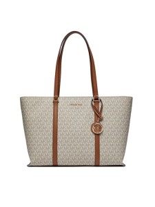 MICHAEL Michael Kors Torebka Temple Tote 30R4G1LT3B Beżowy