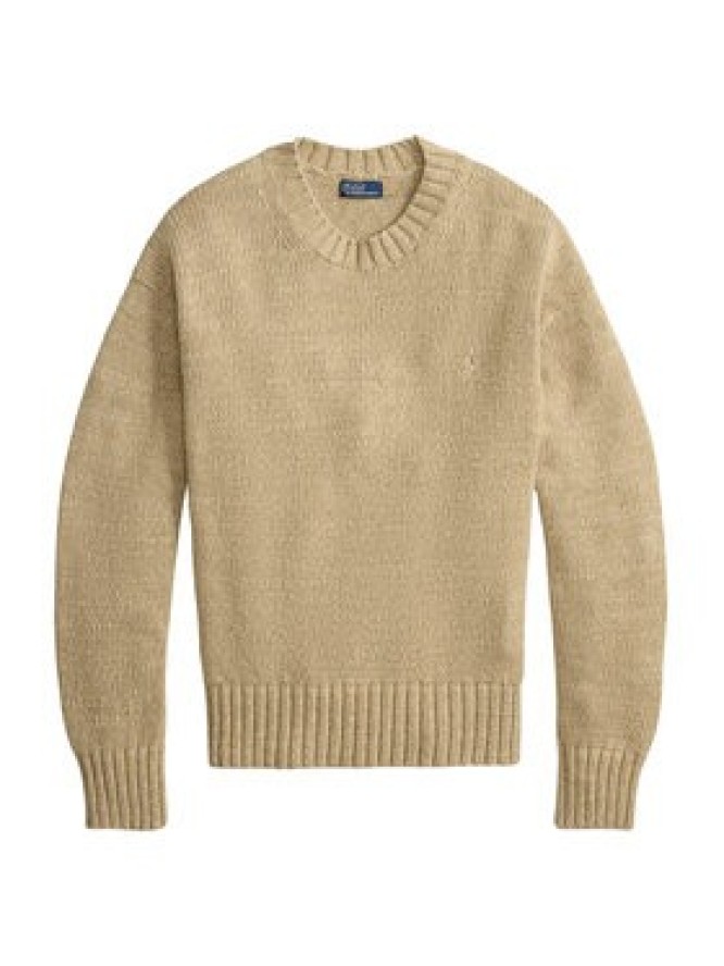 Polo Ralph Lauren Sweter 211A96252001 Beżowy Relaxed Fit